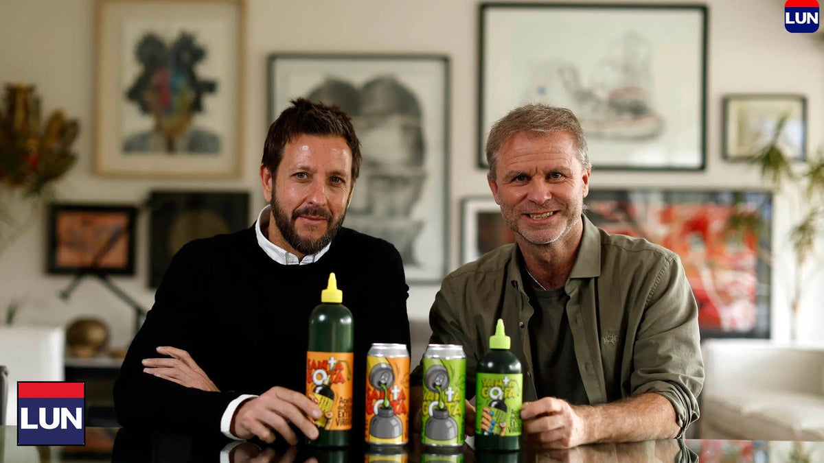 Gonzalo Prieto y Christopher Dunsmore, fundadores de Santa Gota, en Las Últimas Noticias