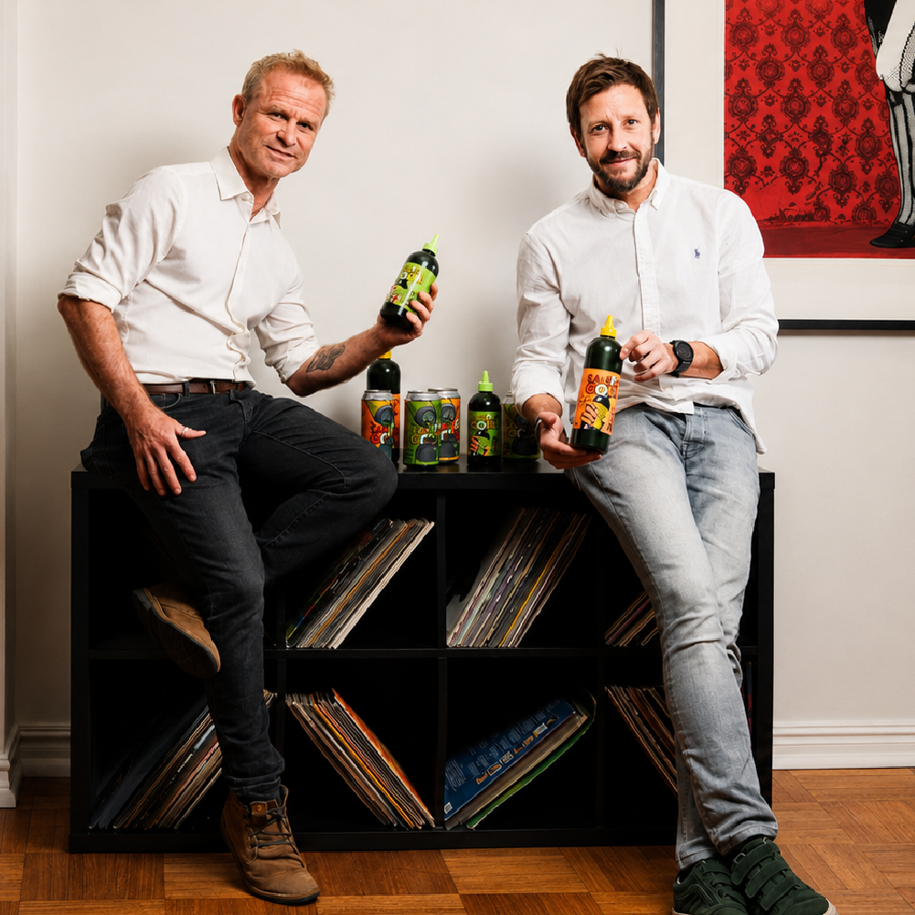 Gonzalo y Christopher, fundadores de Santa Gota