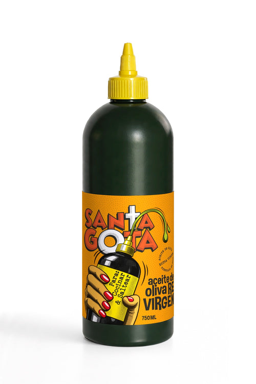 Squeeze Santa Gota Cocinar y Saltear de 750 ml, naranja