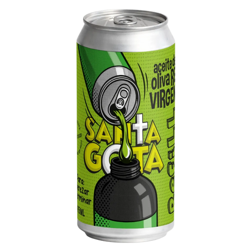 Santa Gota Lata Refill Aliñar 475ml — lata de aluminio verde